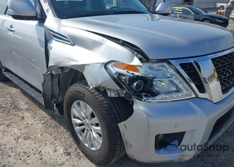 2019 Nissan Armada Sv z USA, uszkodzony, nr VIN JN8AY2ND5K9087286